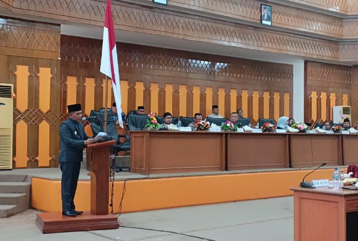 Wakil Bupati Aceh Selatan Hadiri Rapat Paripurna Lanjutan DPRK Terkait LKPJ