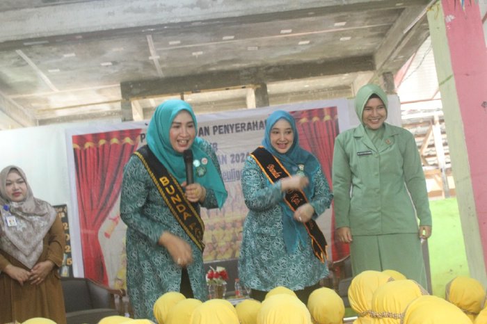 Kunjungan Kerja di Aceh Selatan, Ketua TP PKK Aceh Lakukan Edukasi Jajanan Sehat di sejumlah SD dan TK